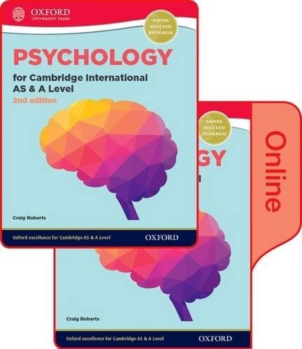 Psychology for Cambridge International AS and A Level 2nd Edition: Print and Online Student Book Pack