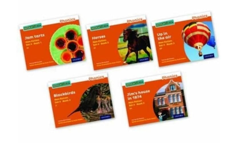 Read Write Inc. Phonics: Orange Set 4 Non-fiction Mixed Pack of 5