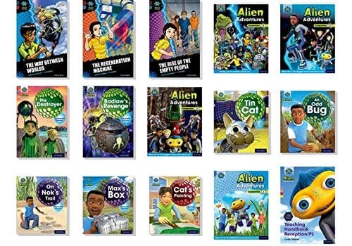 Project X Alien Adventures: Lilac-Dark Red+ Book Bands, Oxford Levels 1-20 Super Easy Buy Pack