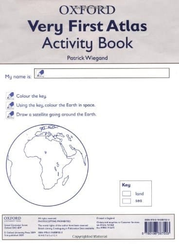 Oxford Very First Atlas Activity Book