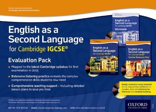 English as a Second Language for Cambridge IGCSE: Evaluation Pack