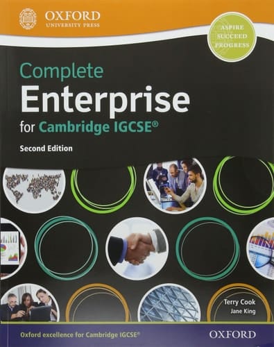 Complete Enterprise for Cambridge IGCSERG: Print & Online Student Book Pack