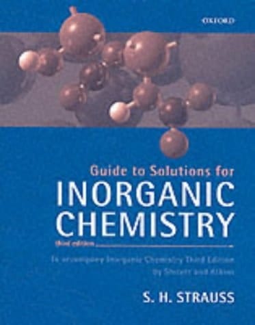 Guide to Solutions for Inorganic Chemistry