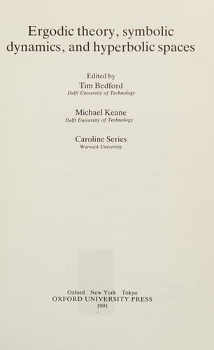 Ergodic Theory, Symbolic Dynamics, and Hyperbolic Spaces