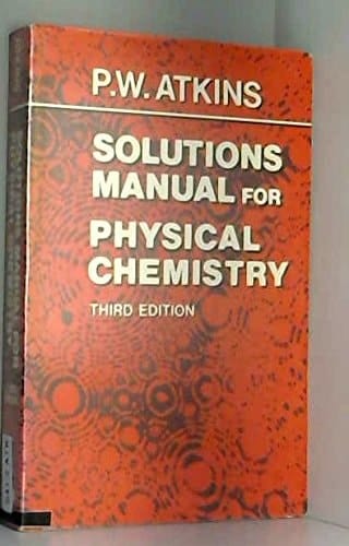 Solutions Manual for Physical Chemistry