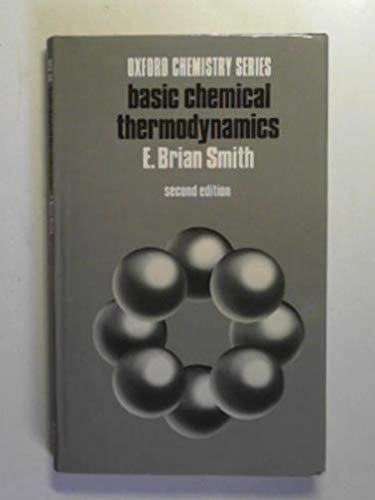 Basic chemical thermodynamics