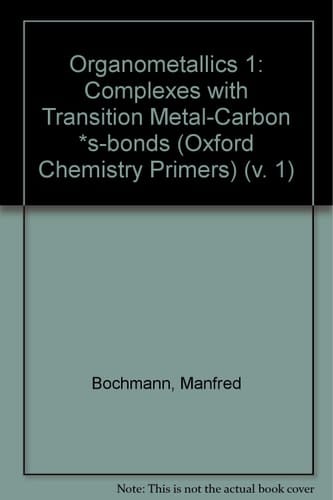 Organometallics 1 complexes with transition metal-carbon [sigma]-bonds
