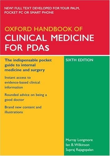 Oxford Handbook of Clinical Medicine: Book & PDA Software Set (Oxford Handbooks Series)