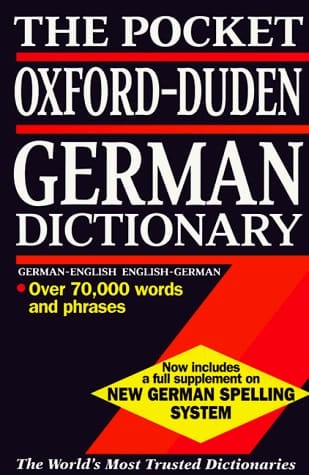 The Pocket Oxford-Duden German Dictionary