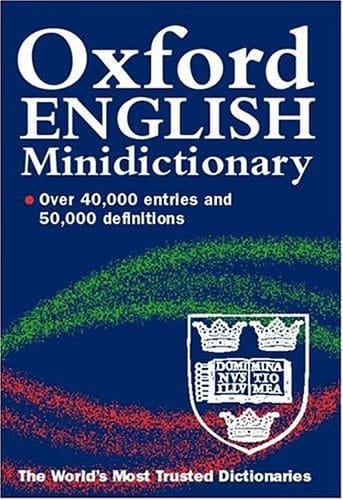 The Oxford English Minidictionary