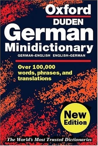 Oxford German Minidictionary