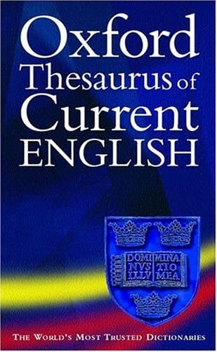 Oxford Thesaurus of Current English