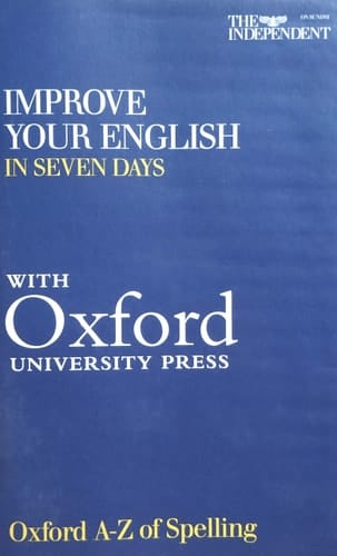 Oxford A-Z of Spelling