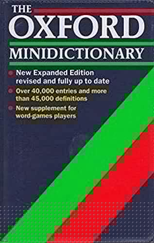 The Oxford Minidictionary