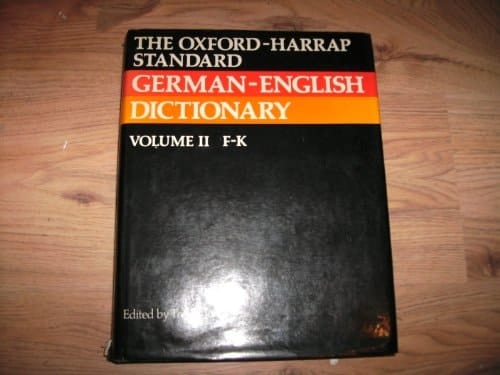 The Oxford-Harrap Standard German-English Dictionary: Volume 2: F-K