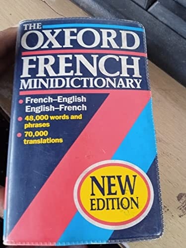 The Oxford French Minidictionary: French-English/English-French