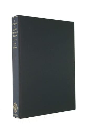 A Lexicon of Greek Personal Names: Volume I: The Aegean Islands, Cyprus and Cyrenaica