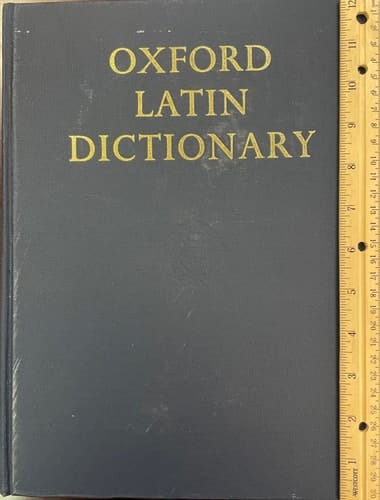Oxford Latin Dictionary