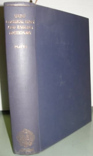 A Dictionary of Urdu, Classical Hindi, and English