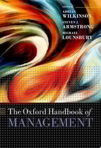 The Oxford Handbook of Management (Oxford Handbooks)
