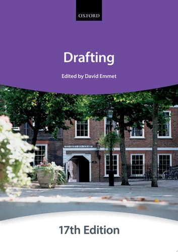 Drafting (Blackstone Bar Manual)