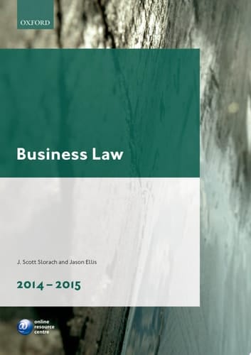 Business Law 2014-2015 (Legal Practice Course Guide)