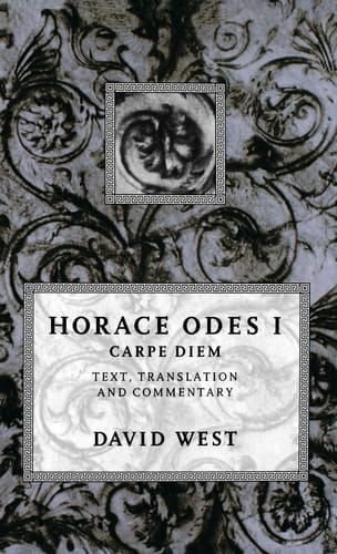 Horace Odes I: Carpe Diem