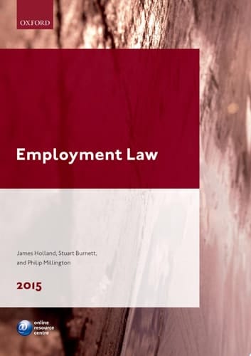 Employment Law 2015 (Blackstone Legal Practice Course Guide)