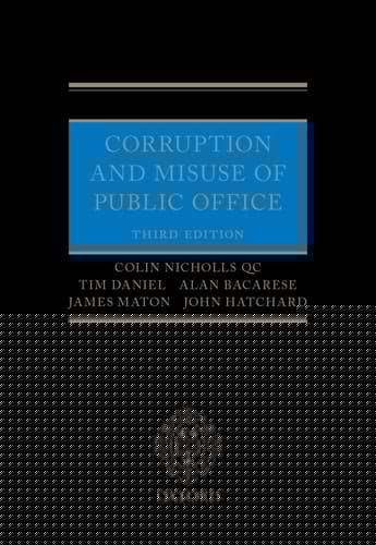 Corruption and Misuse of Public Office 3e