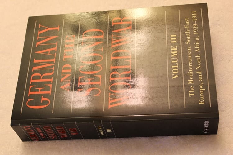 Germany and the Second World War: Volume III: The Mediterranean, South-east Europe, and North Africa, 1939-1941 (Germany and the Second World War)