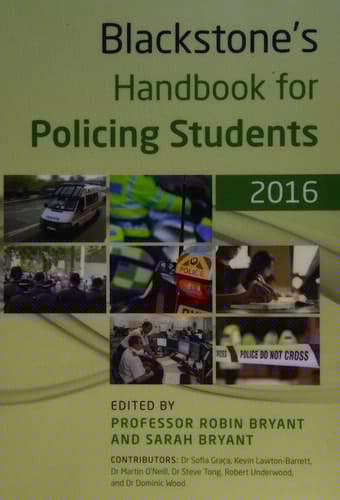 Blackstone's Handbook for Policing Students 2016