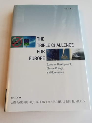 The Triple Challenge for Europe: Economic Development, Climate Change, and Governance
