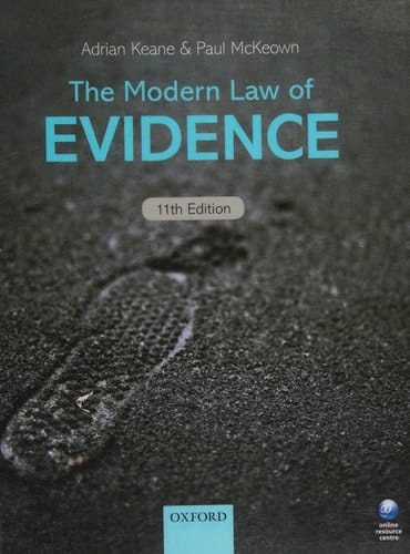 The Modern Law of Evidence