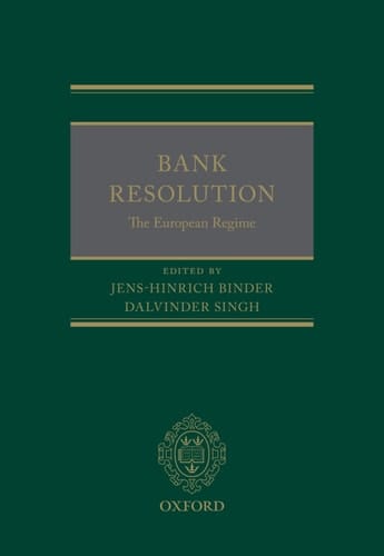 Bank Resolution: The European Regime