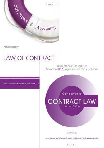 Contract Law Revision Pack 2015: Law revision and study guide (Concentrate)