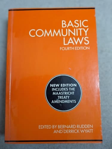 Basic Community Laws