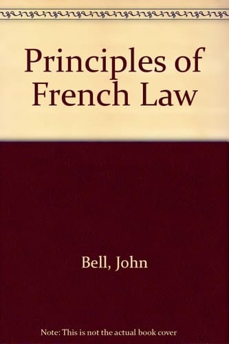 Principles of French Law
