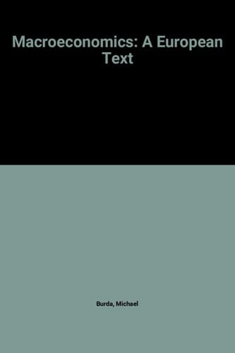 Macroeconomics: A European Text