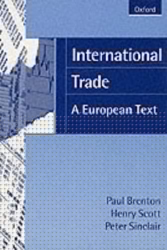 International Trade: A European Text
