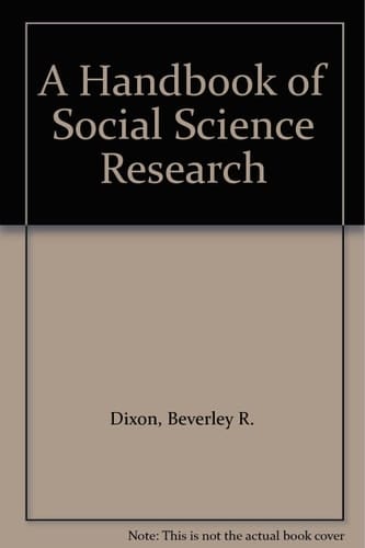A Handbook of Social Science Research