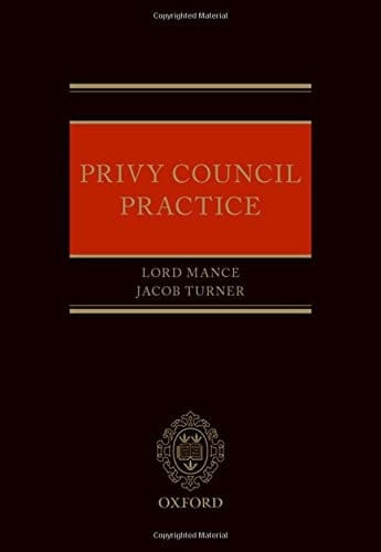 Privy Council Practice