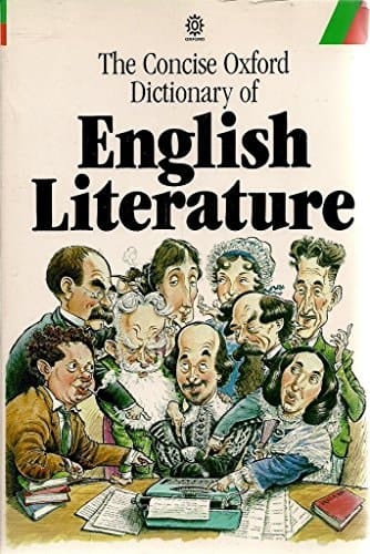 The Concise Oxford Dictionary of English Literature (Oxford Quick Reference)