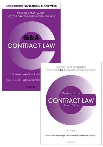 Contract Law Revision Pack: Law revision and study guide (Concentrate)
