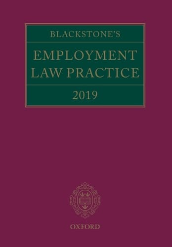 Blackstone's Employment Law Practice 2019