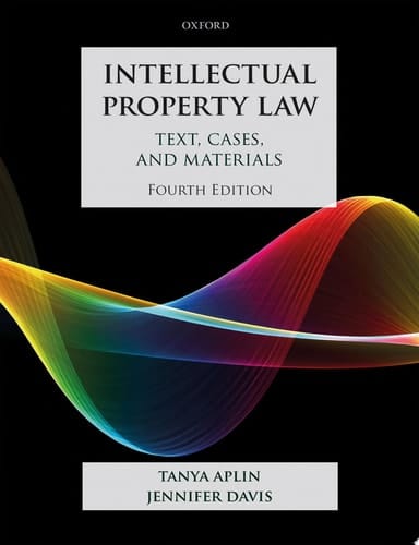Intellectual Property Law: Text, Cases, and Materials (Text, Cases, and Materials)