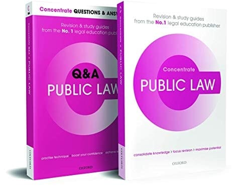 Public Law Revision Concentrate Pack: Law Revision and Study Guide