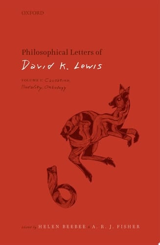 Philosophical Letters of David K. Lewis: Volume 1: Causation, Modality, Ontology