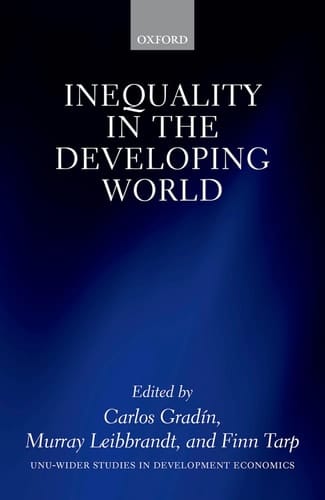Inequality in the Developing World (WIDER Studies in Development Economics)