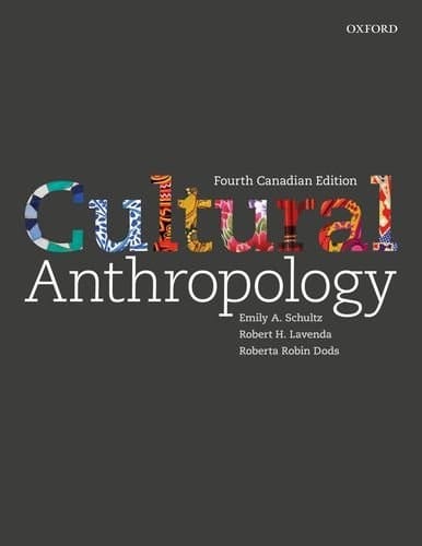 Cultural Anthropology A Perspective on the Human Condition