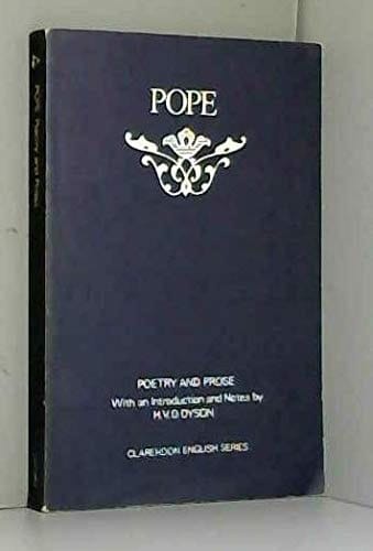 Poetry and Prose
